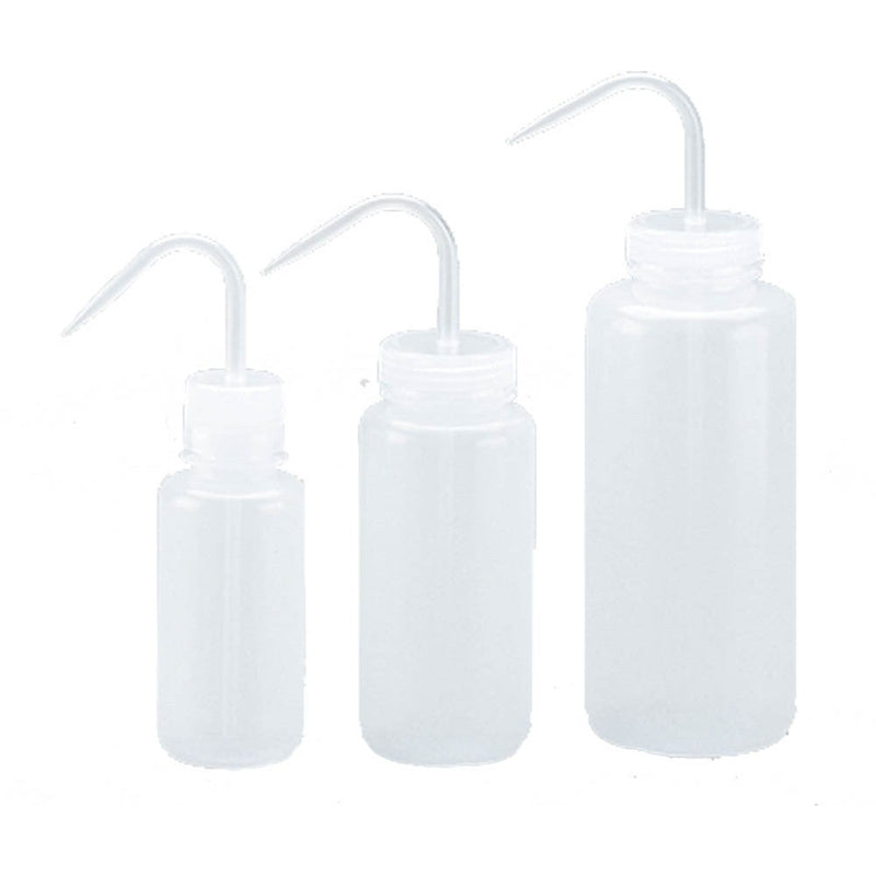 500mL Wide Mouth Wash Bottle - White