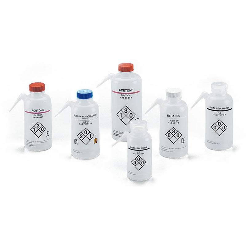 250mL Vented Wash Bottle - Side Delivery Tube (Isopropanol)